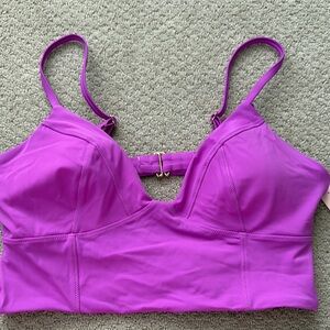 Vibrant Purple Women's Bikini top